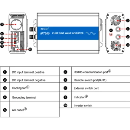 EPEVER_IPT_SERIES_500_12_24