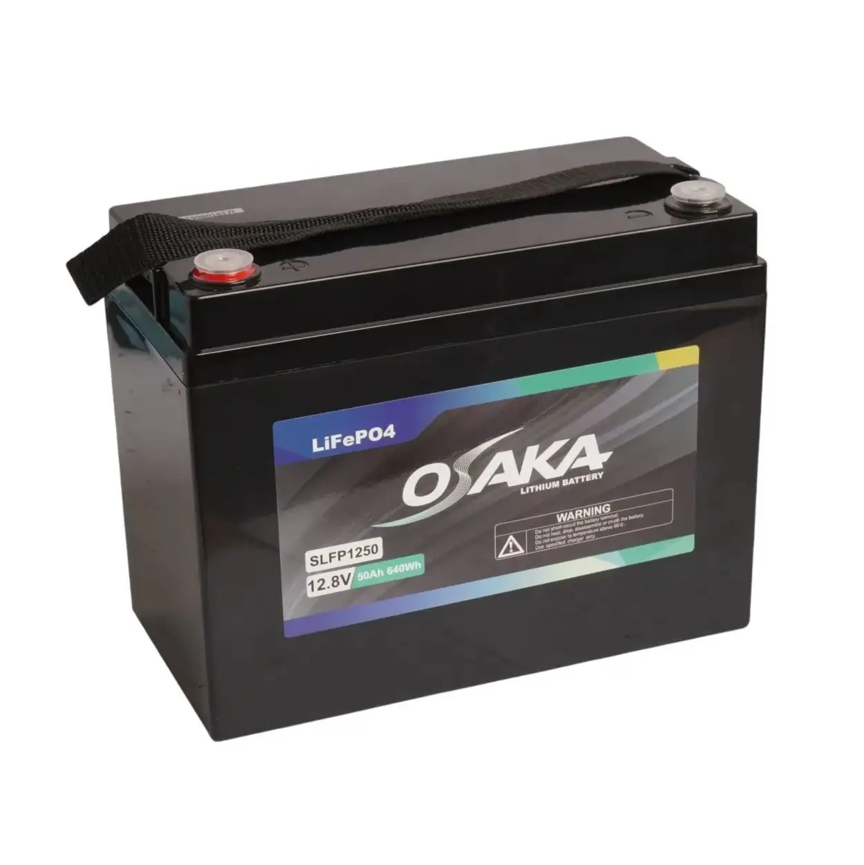 SLFP 1250 OSAKA SLFP12-50 LiFePO4 | 12.8V 50Ah (640Wh) with Bluetooth - Image 1
