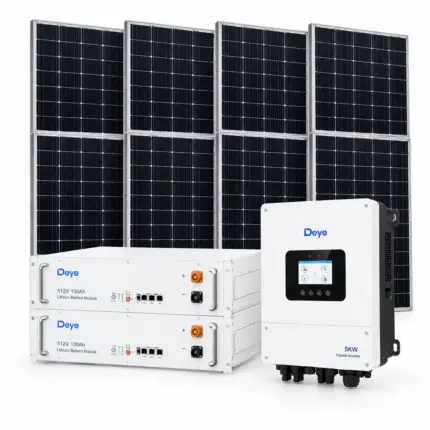 Deye 5kw 4.92kwp 5.12kwh